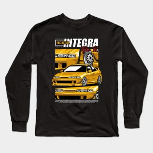 Integra Type R DC2 JDM Car Long Sleeve T-Shirt